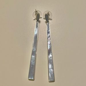 Kendra Scott | Sky Blue Illusion Silver Earrings